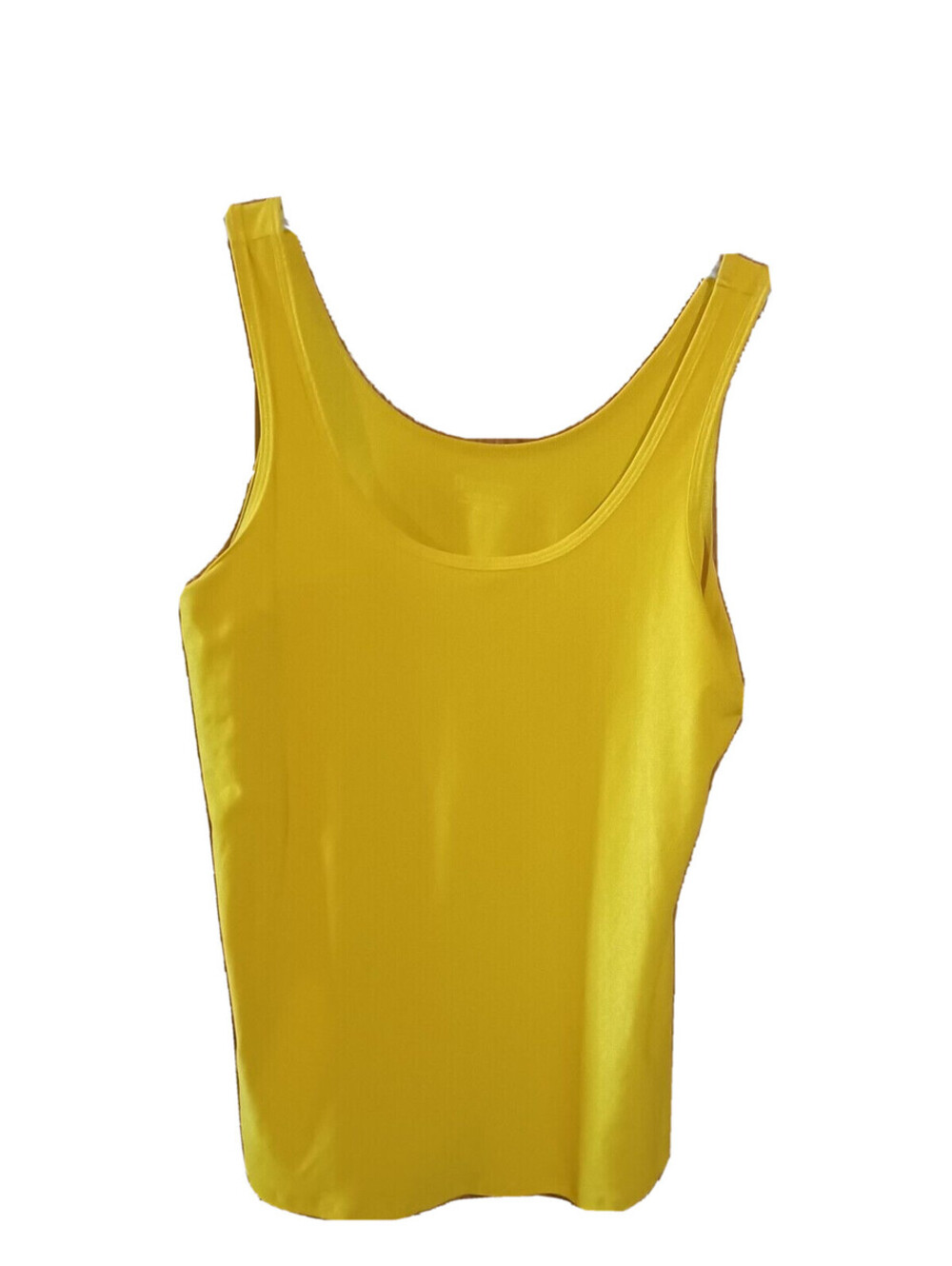 Juniors No Boundaries Mustard Tank Top Size XL (15-17)